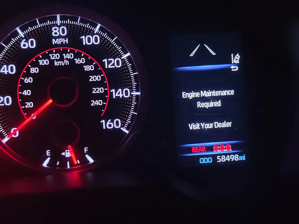 Toyota Maintenance Required Message Guide