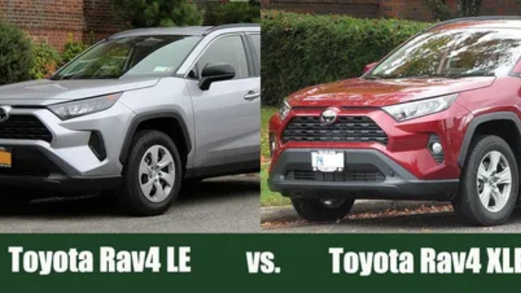 Toyota RAV4 LE vs XLE