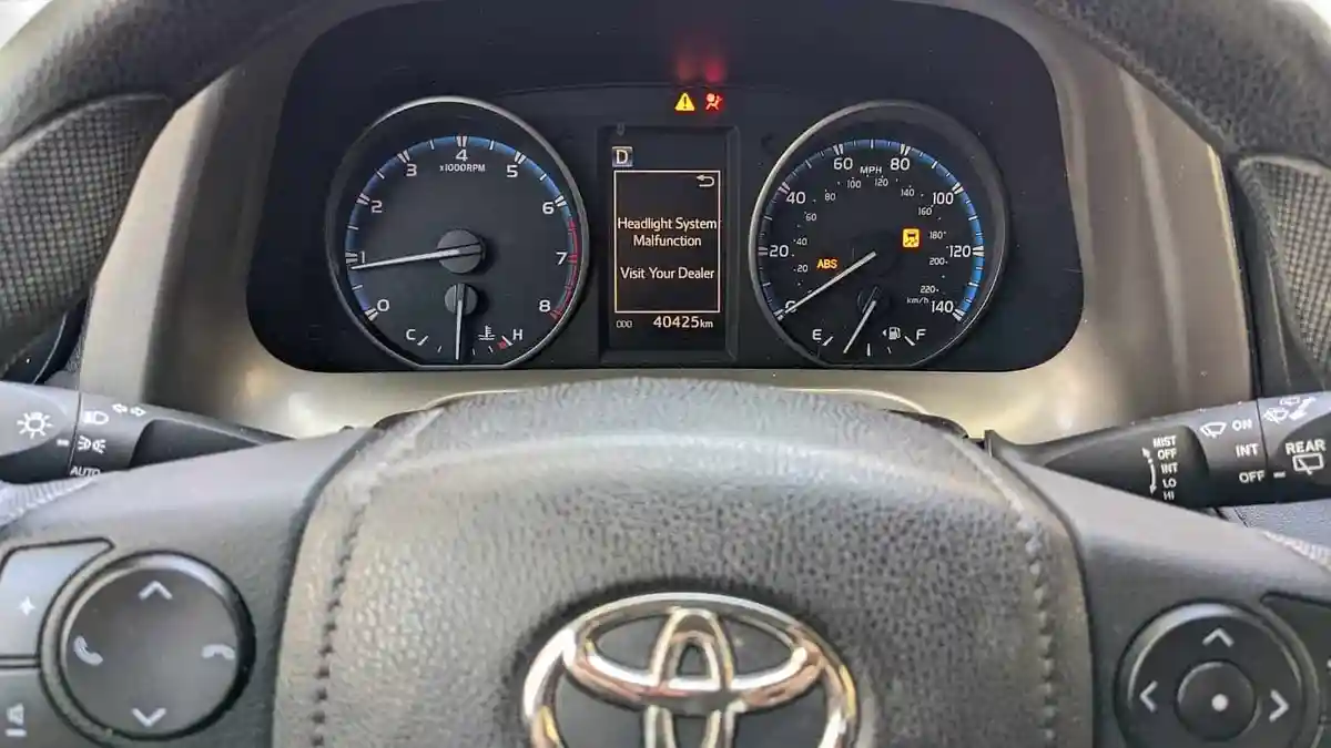 Toyota Headlight System Malfunction Fix Guide