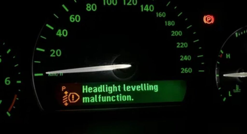 headlight system malfunction 1