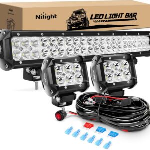 Nilight 20 inch LED light bar kit