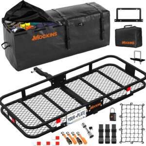 hitch cargo carrier with waterproof bag