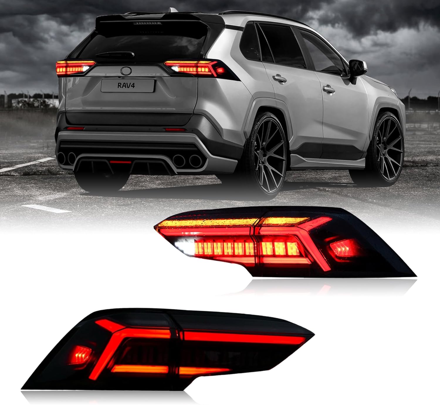Toyota RAV4 LED tail lights