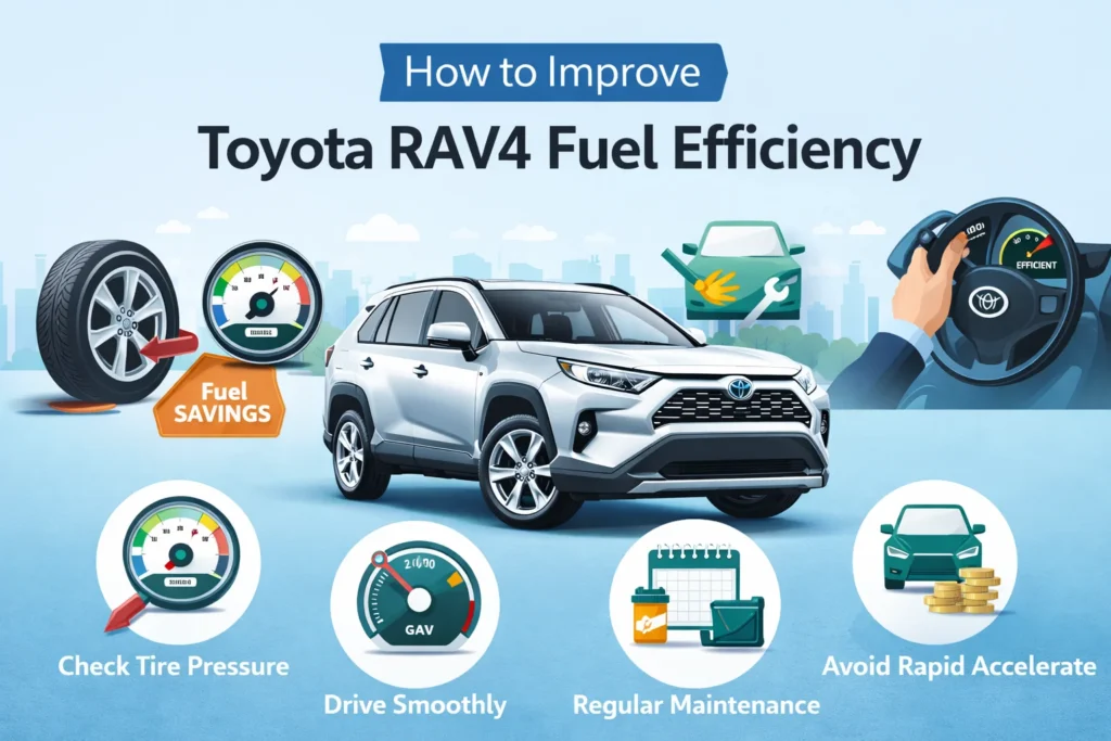 how to improve Toyota RAV4 fuel efficiency 2025 tips