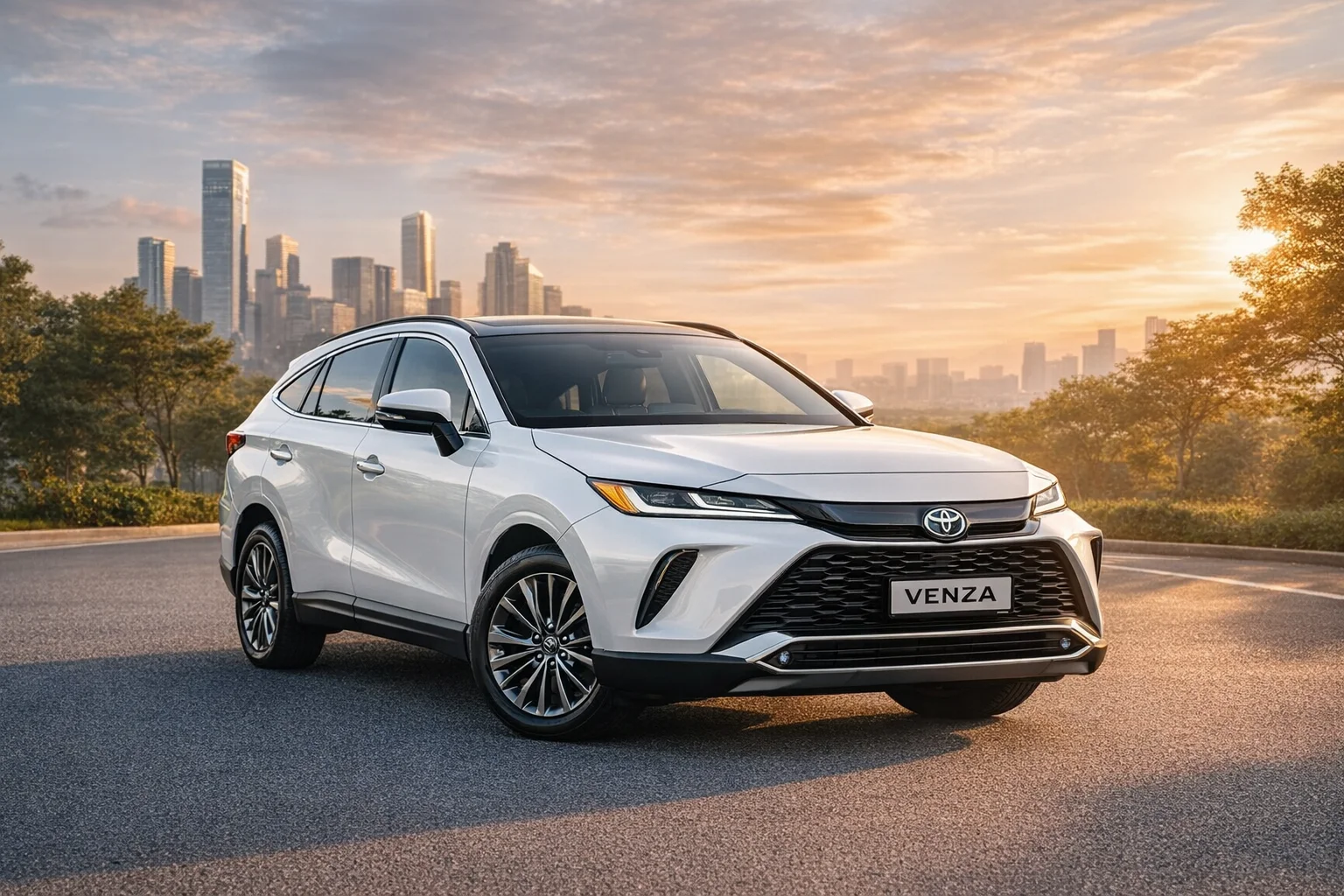Home 3 Toyota Venza 2026 hybrid SUV exterior