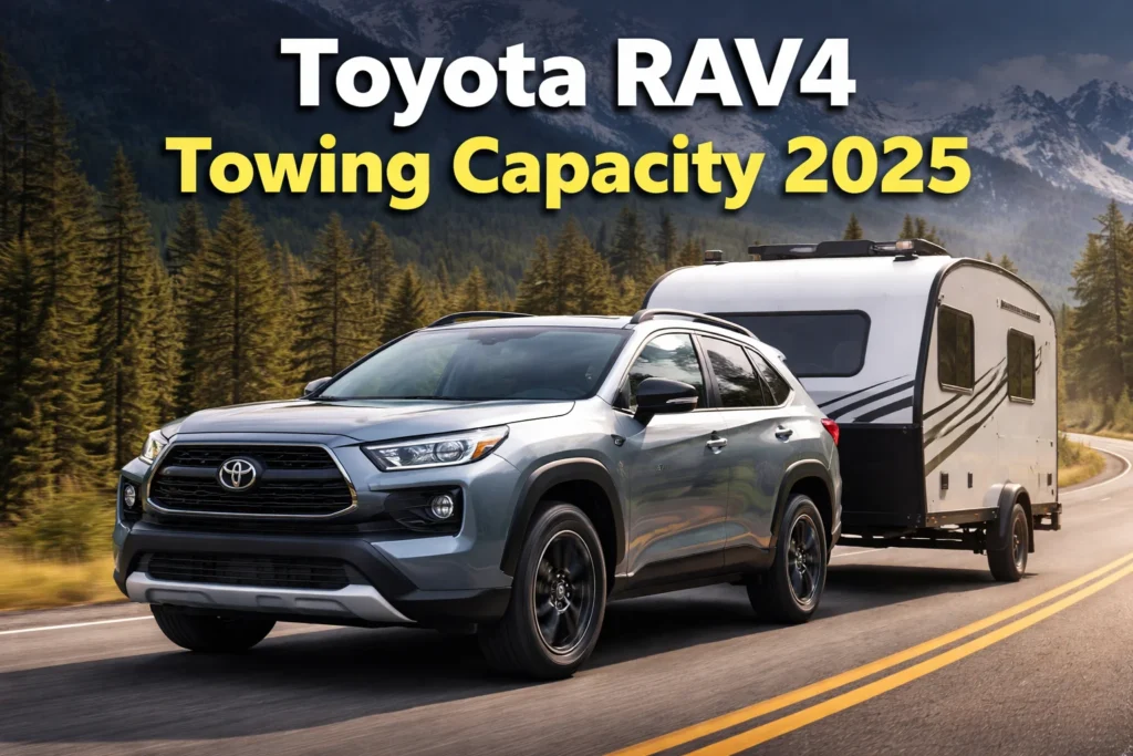 Toyota RAV4 Towing Capacity 2025 1 Toyota RAV4 towing capacity 2025
