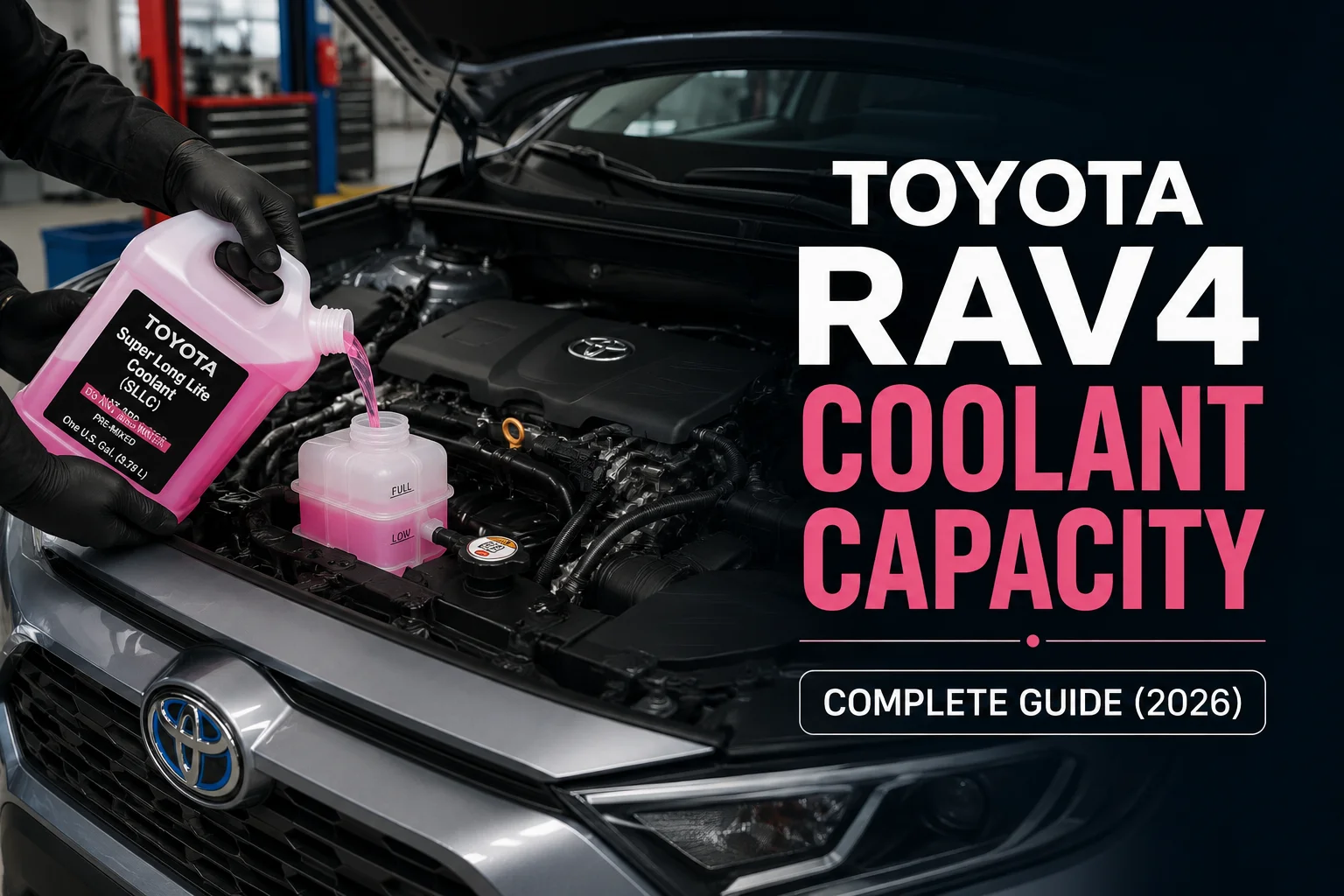 Home 3 Toyota RAV4 Coolant Capacity with Toyota Super Long Life Coolant