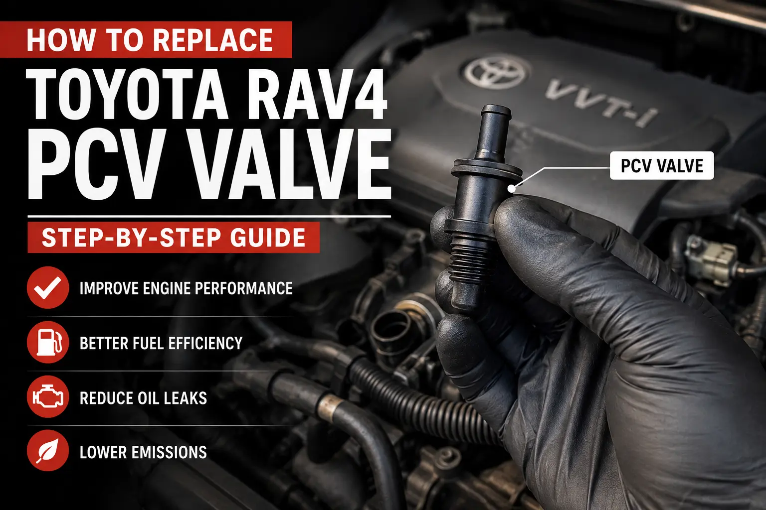 Toyota RAV4 PCV Valve Replacement Step-by-Step Guide